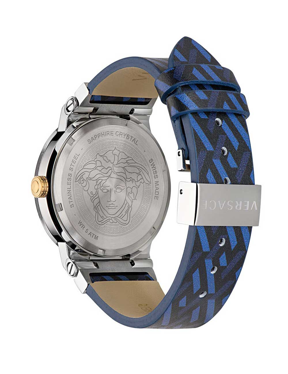 Versace VEVH01421 moteriškas laikrodis Greca Logo 38mm 5ATM