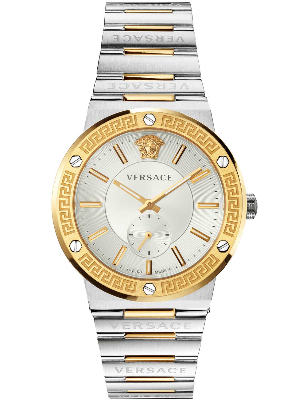 Versace VEVI00320 vyriškas laikrodis Greca Logo 41mm 5ATM