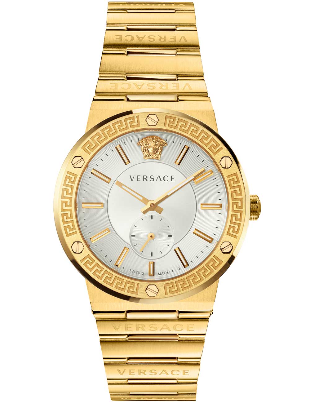 Versace VEVI00520 vyriškas laikrodis Greca Logo 41mm 5ATM