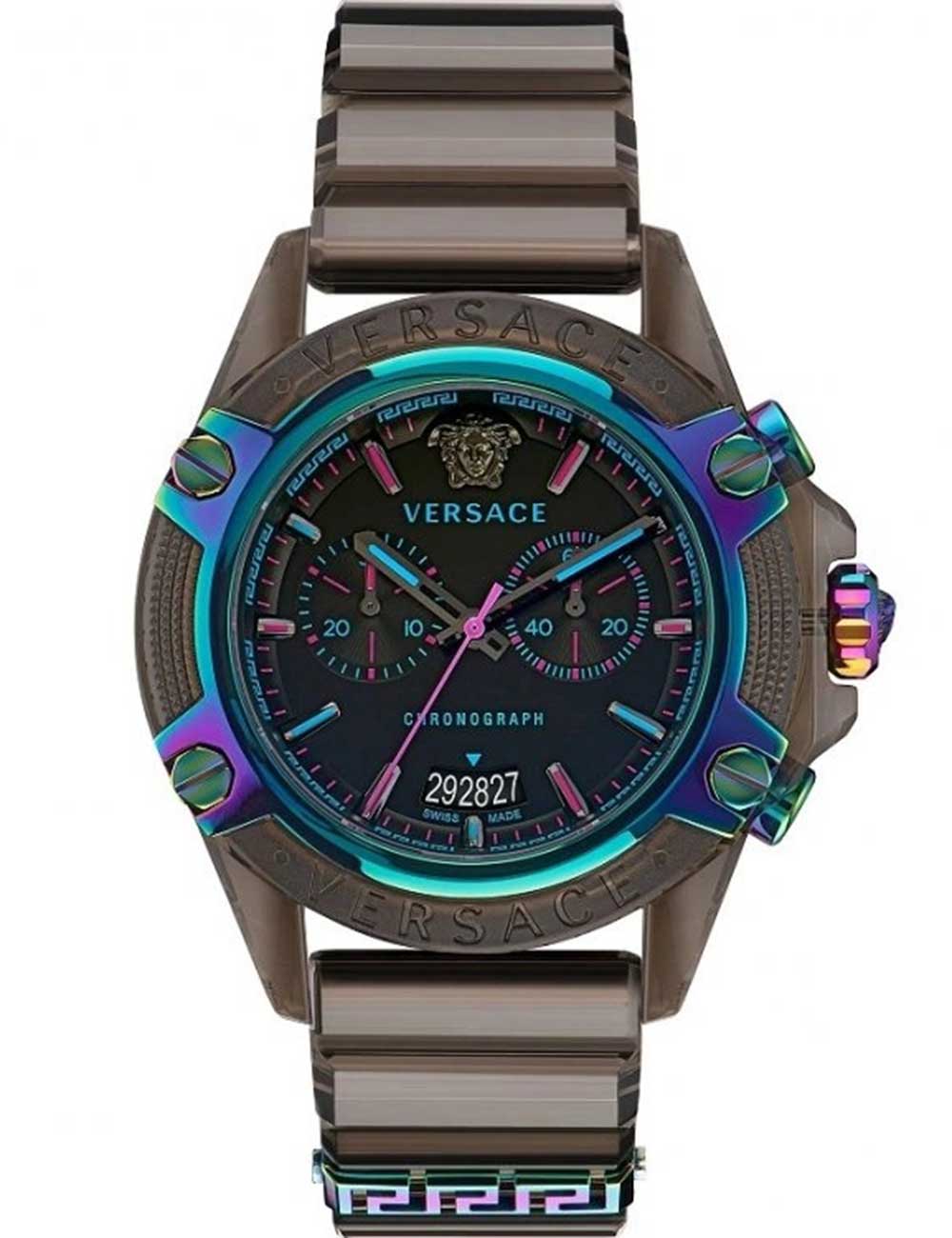 Versace VEZ701022 Active Policarbonat Chrono 45mm 3ATM