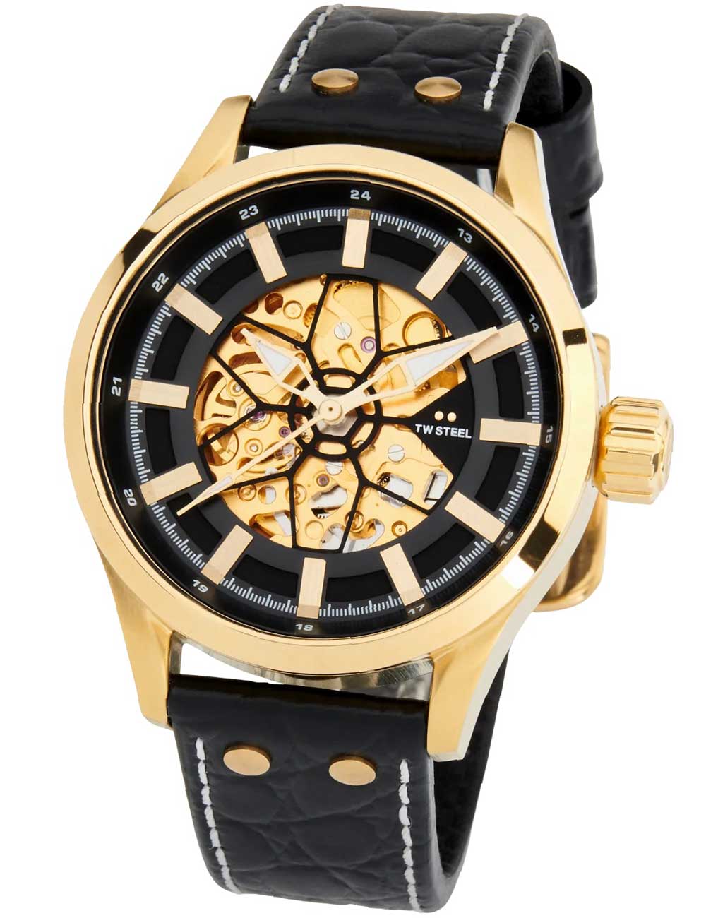 TW-Steel VS131 vyriškas laikrodis Volante Skeleton Automatic 45mm 10ATM