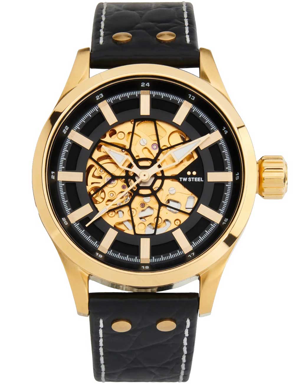 TW-Steel VS131 vyriškas laikrodis Volante Skeleton Automatic 45mm 10ATM