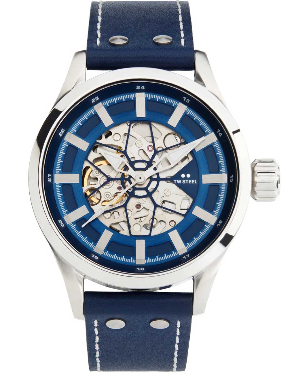 TW-Steel VS132 vyriškas laikrodis Volante Skeleton Automatic 45mm 10ATM