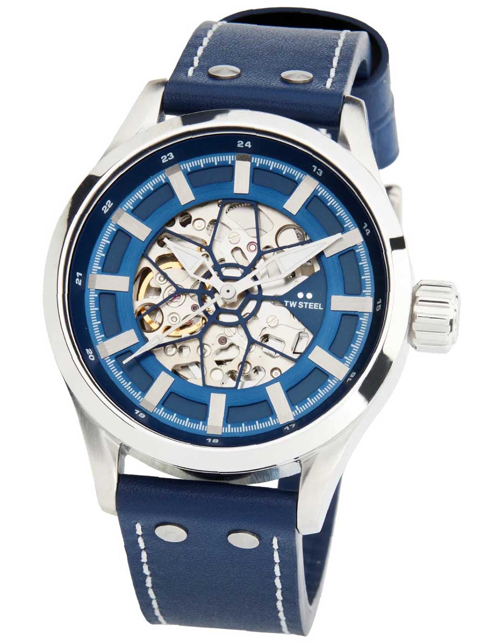 TW-Steel VS132 vyriškas laikrodis Volante Skeleton Automatic 45mm 10ATM