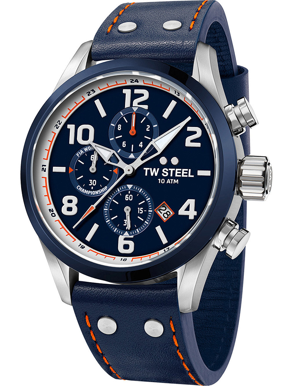 TW-Steel VS90 Fia World Rally Chronograph WRC vyriškas laikrodis 45mm 10ATM