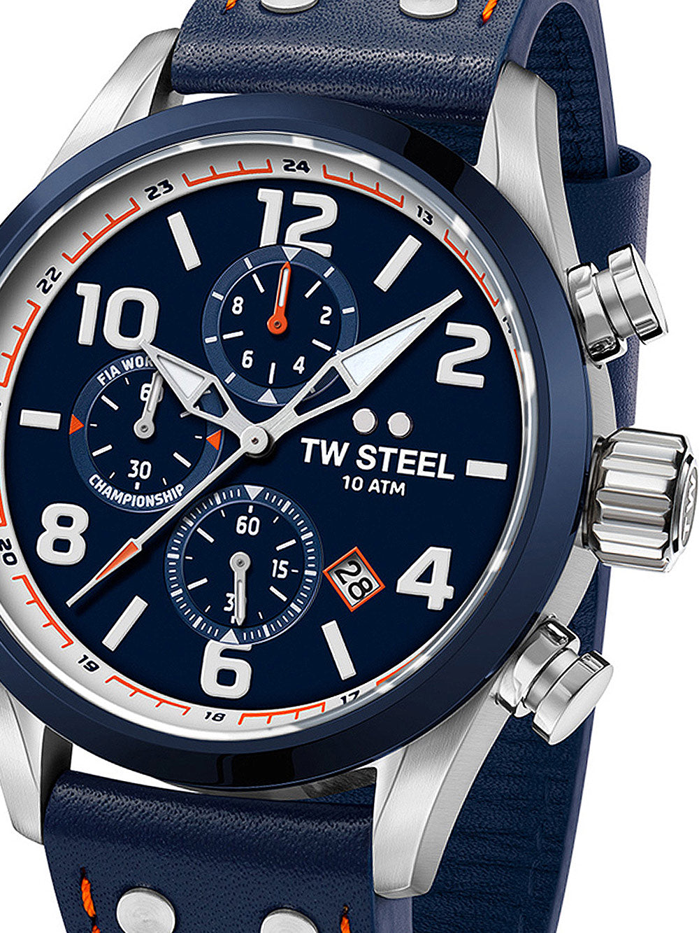 TW-Steel VS90 Fia World Rally Chronograph WRC vyriškas laikrodis 45mm 10ATM