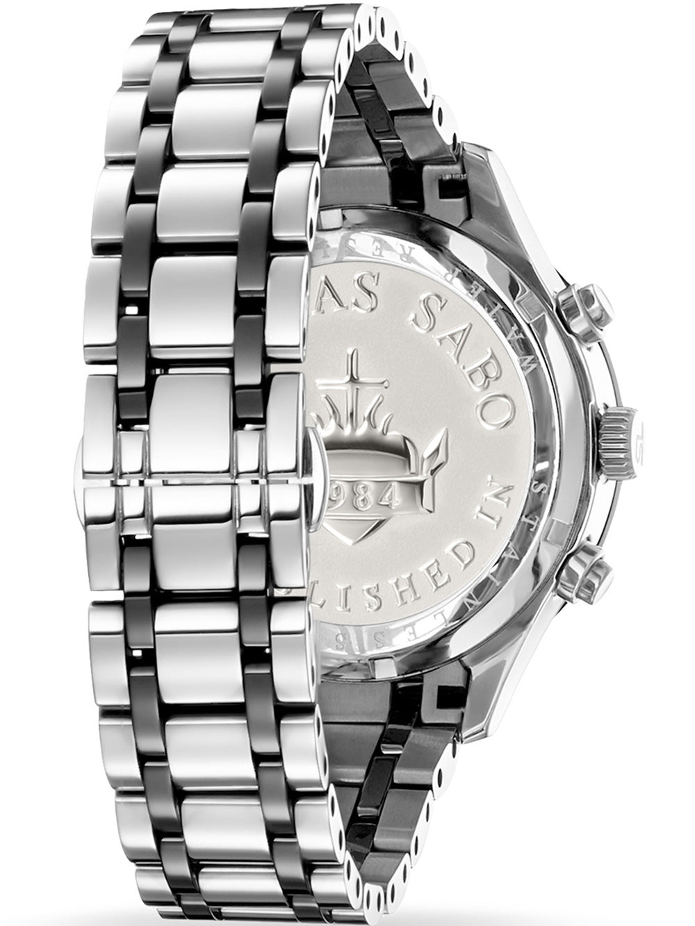 Thomas Sabo WA0139-222-203 Rebel Urban Chronograph vyriškas laikrodis 43mm 5ATM