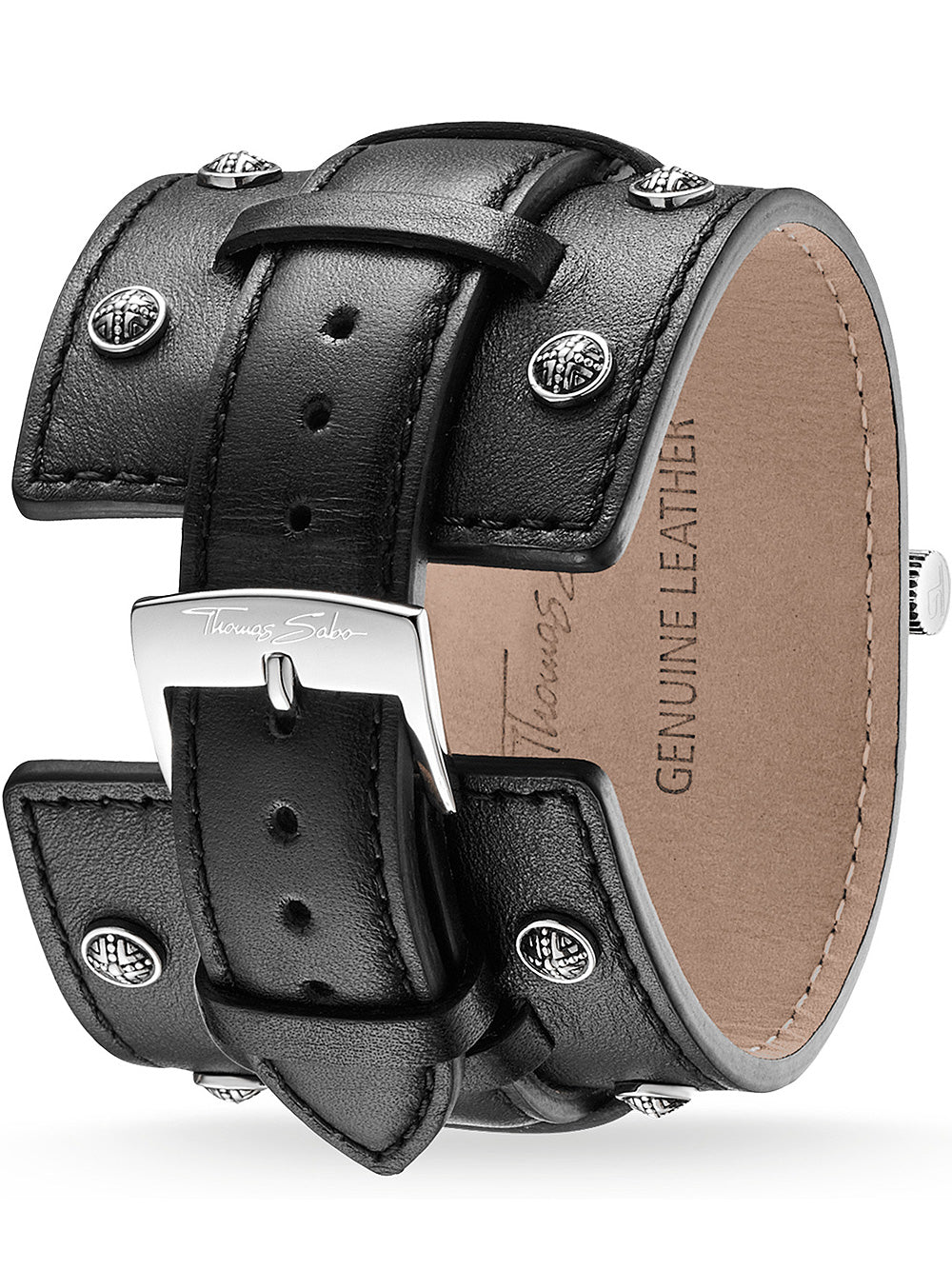Thomas Sabo WA0140-218-203 Rebel Icon Chronograph vyriškas laikrodis 43mm 5ATM
