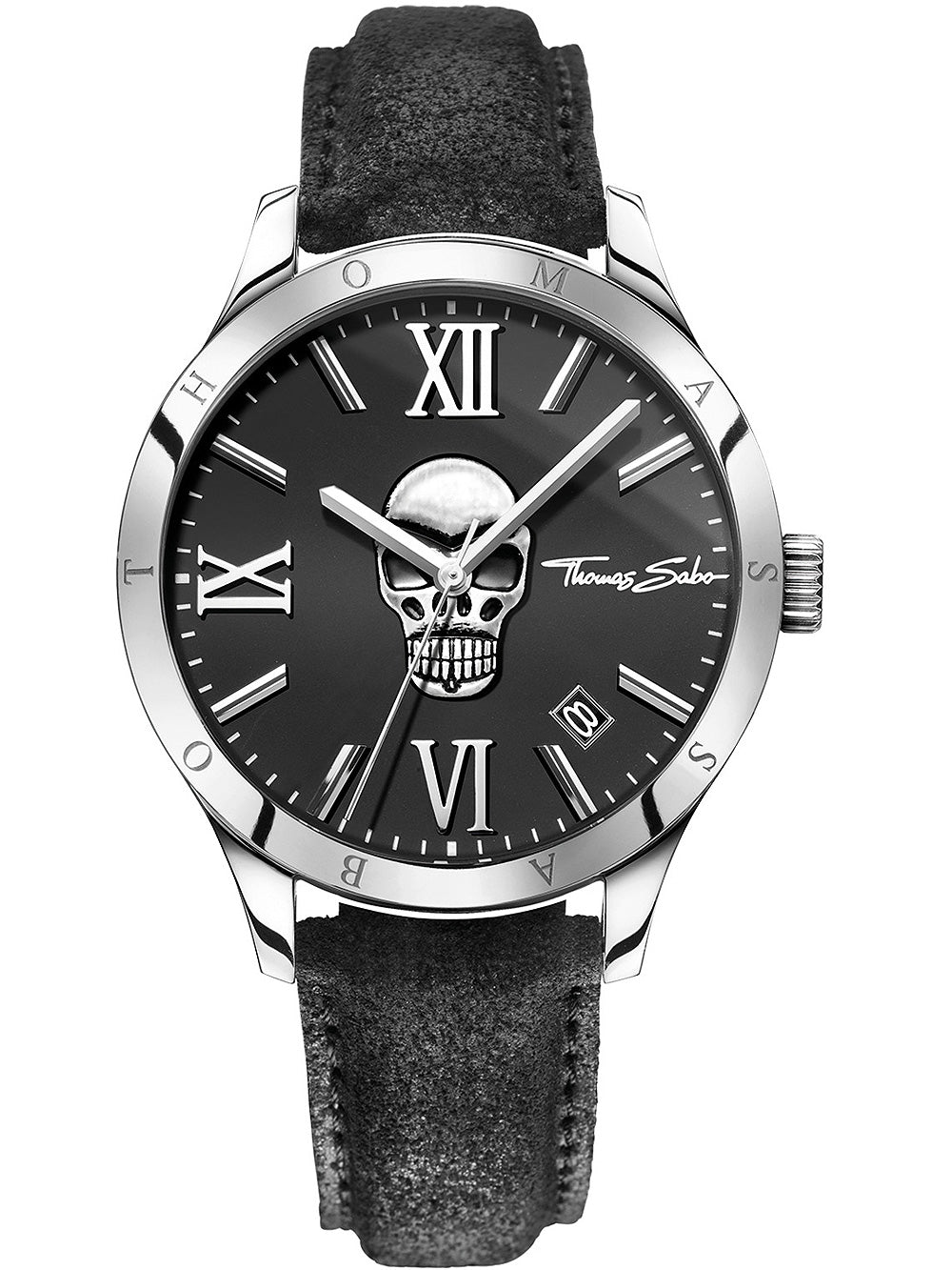 Thomas Sabo WA0210-218-203 Rebel Icon vyriškas laikrodis 43mm 5ATM