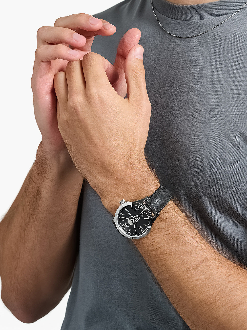 Thomas Sabo WA0210-218-203 Rebel Icon vyriškas laikrodis 43mm 5ATM