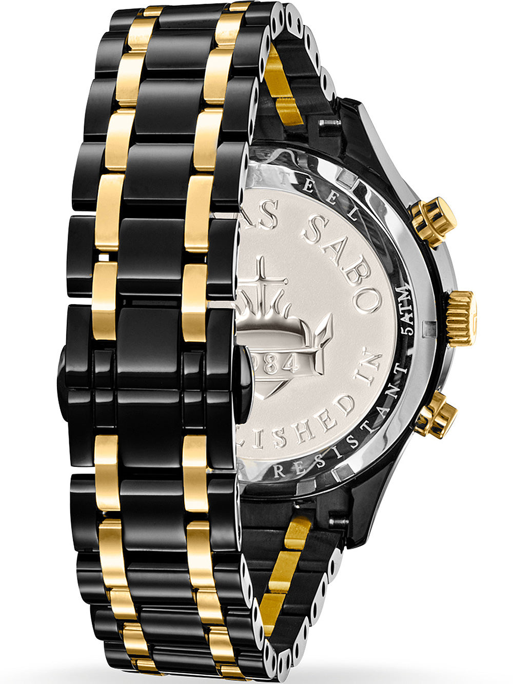 Thomas Sabo WA0264-278-203 Rebel Urban Chronograph vyriškas laikrodis 43mm 5ATM