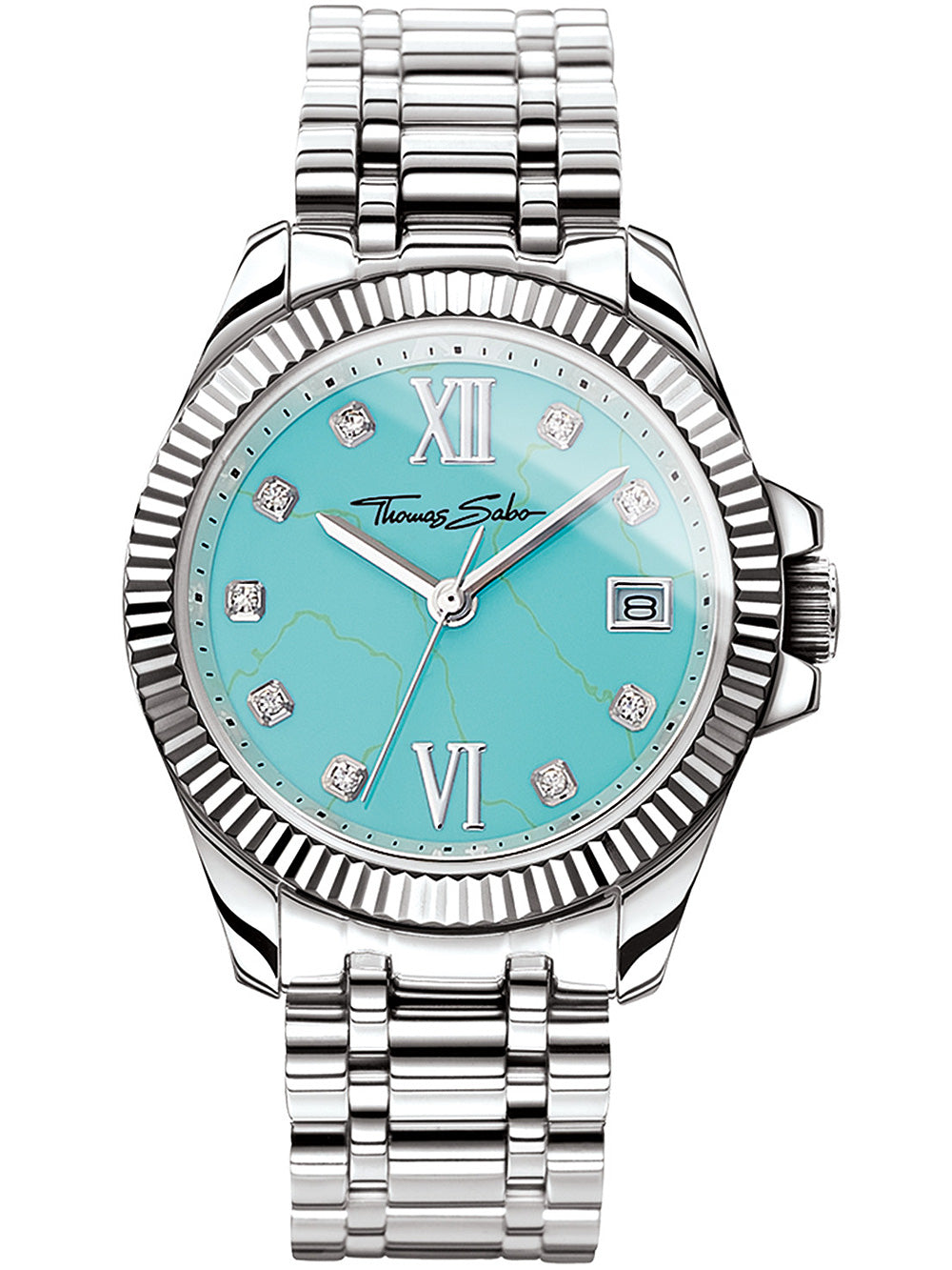 Thomas Sabo WA0317-201-215 Divine moteriškas laikrodis 33mm 10ATM