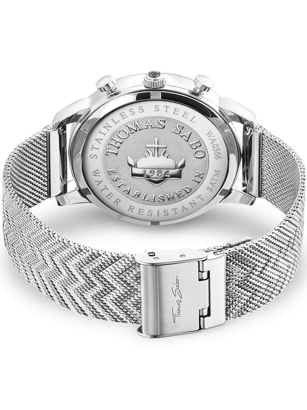 Thomas Sabo WA0366-201-215 Arizona Spirit Chronograph vyriškas laikrodis 42mm 5ATM