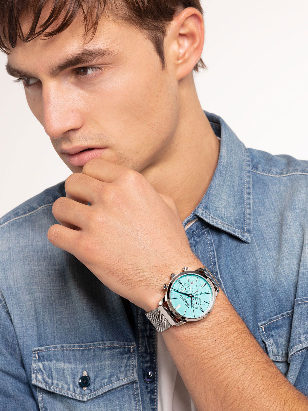 Thomas Sabo WA0366-201-215 Arizona Spirit Chronograph vyriškas laikrodis 42mm 5ATM