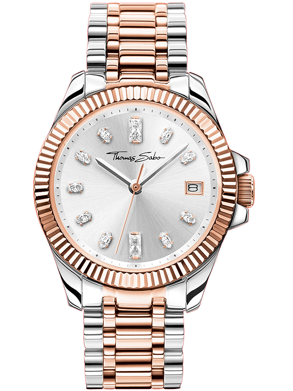 Thomas Sabo WA0371-277-201 Bicolor moteriškas laikrodis 33mm 5ATM
