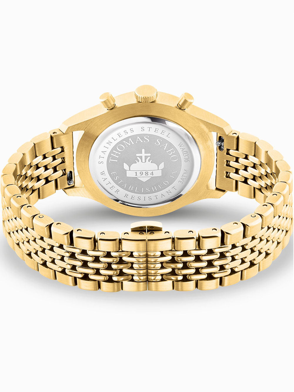 Thomas Sabo WA0376-264-203 Rebel at Heart Chronograph vyriškas laikrodis 40mm 3ATM