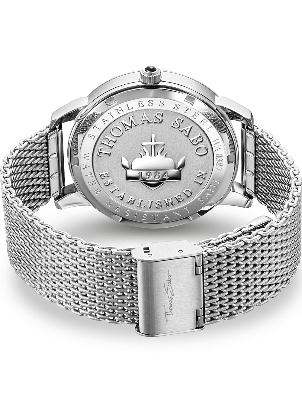 Thomas Sabo WA0387-201-201 Elements of Nature vyriškas laikrodis 42mm 5ATM