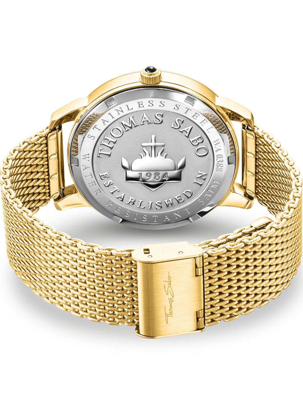 Thomas Sabo WA0388-264-207 Elements of Nature vyriškas laikrodis 42mm 5ATM
