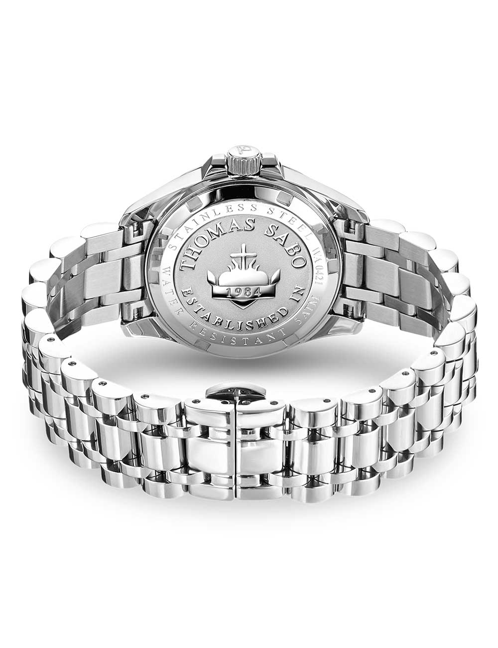 Thomas Sabo WA0421-201-201 moteriškas laikrodis Divine Flower 33mm 5ATM