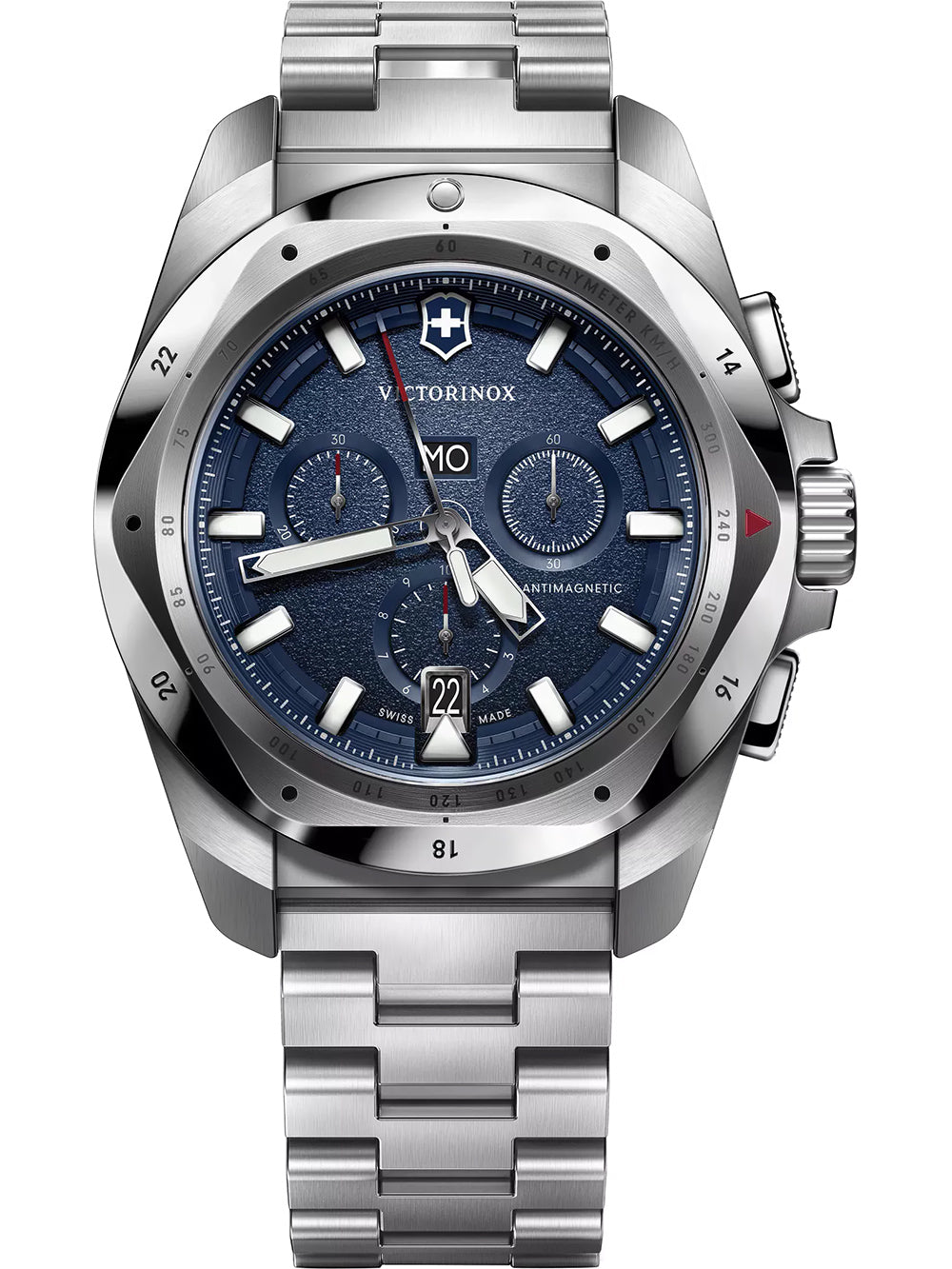 Victorinox 241985 vyriškas laikrodis I.N.O.X Chronograph 43mm 20ATM