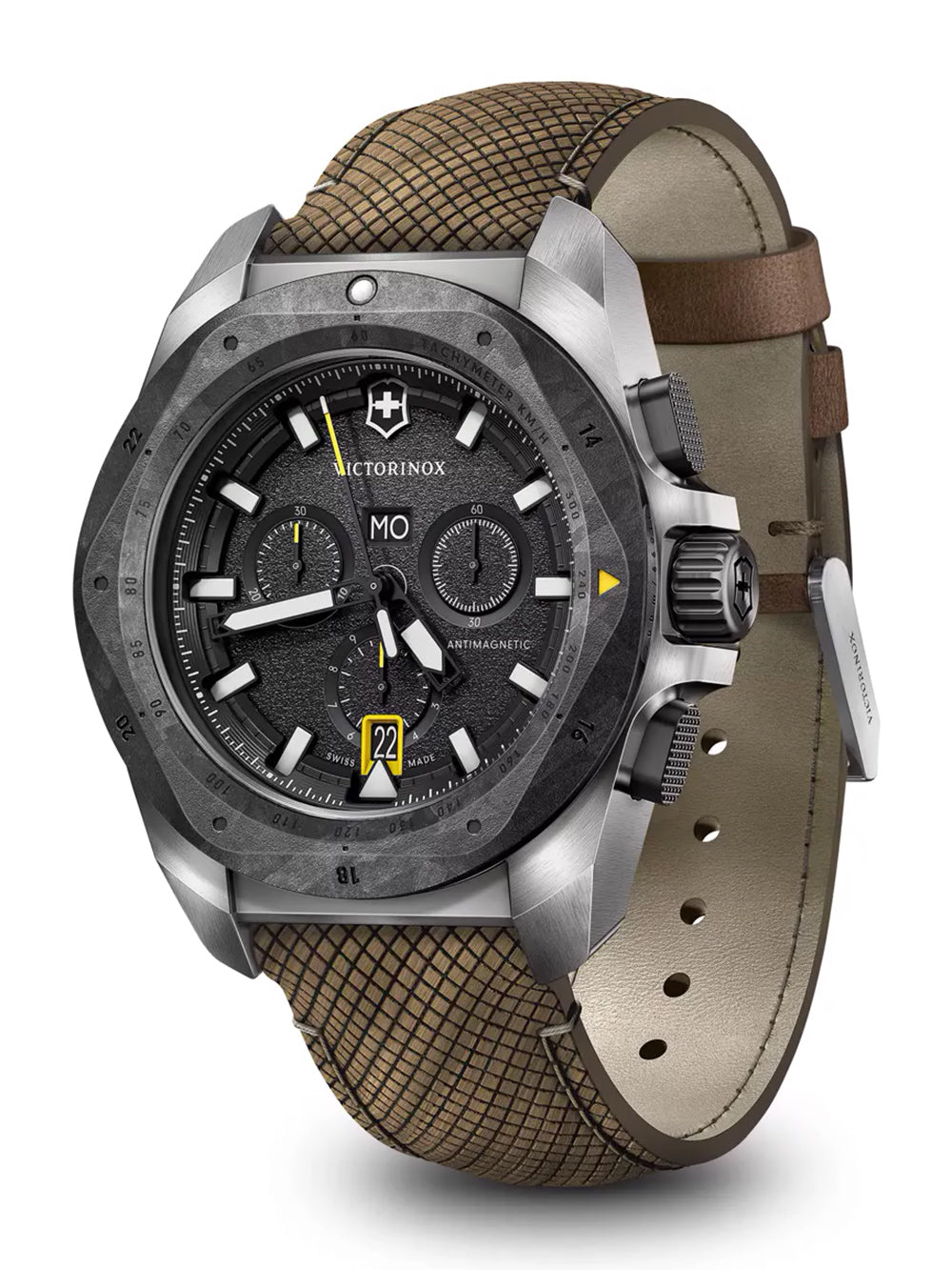 Victorinox 241988.1 vyriškas laikrodis I.N.O.X Titanium Chronograph 43mm 20ATM