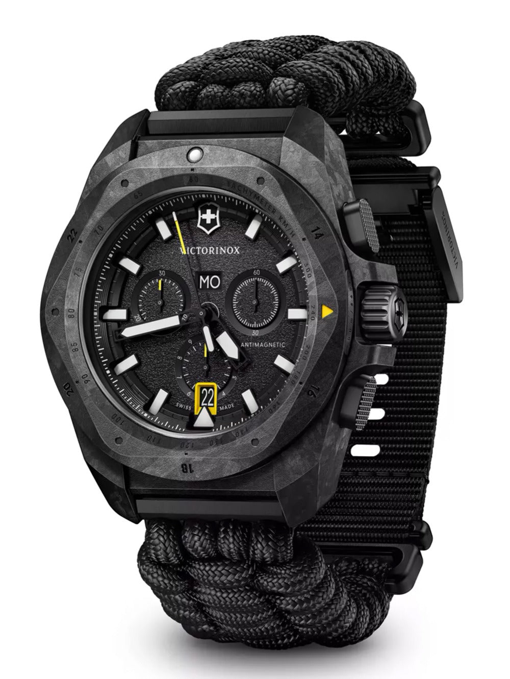 Victorinox 241989.1 vyriškas laikrodis I.N.O.X Carbon Chronograph 43mm 20ATM