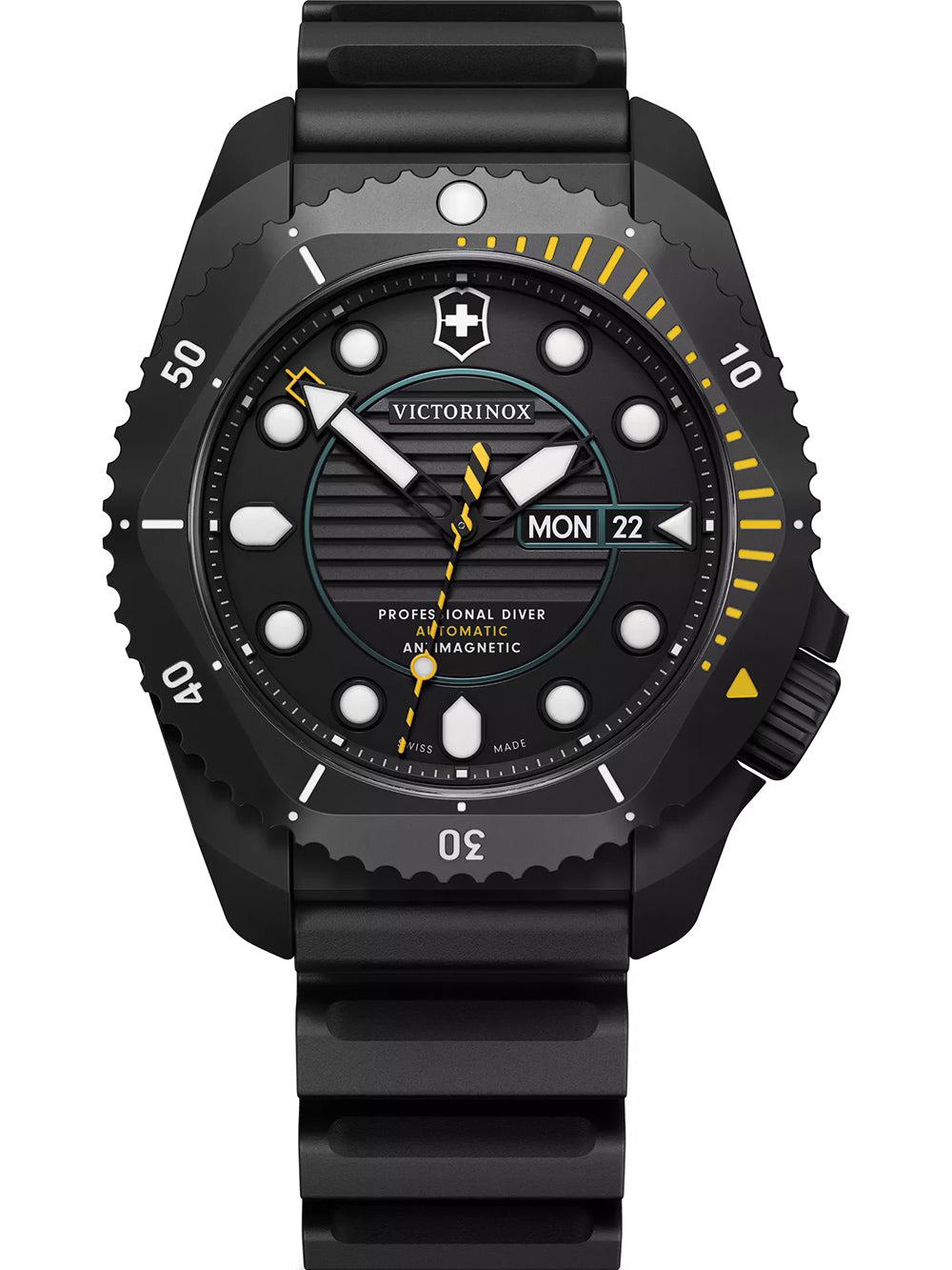 Victorinox 241997 vyriškas laikrodis Dive Pro Automatic Titanium 43mm 30ATM