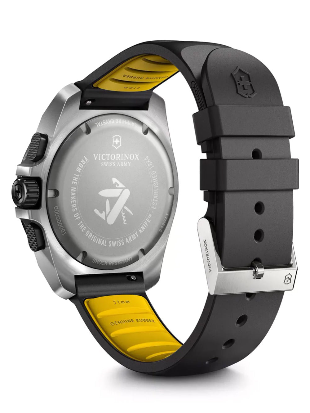 Victorinox 242011 vyriškas laikrodis I.N.O.X Titanium Chronograph 43mm 20ATM