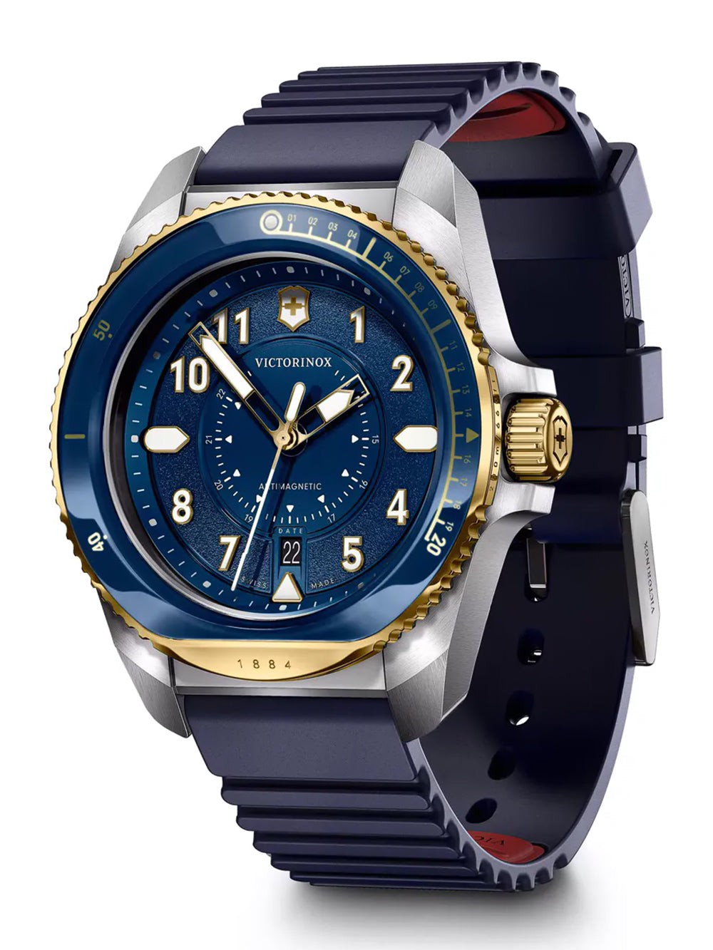 Victorinox 242013 vyriškas laikrodis Journey 1884 Quartz 43mm 20ATM