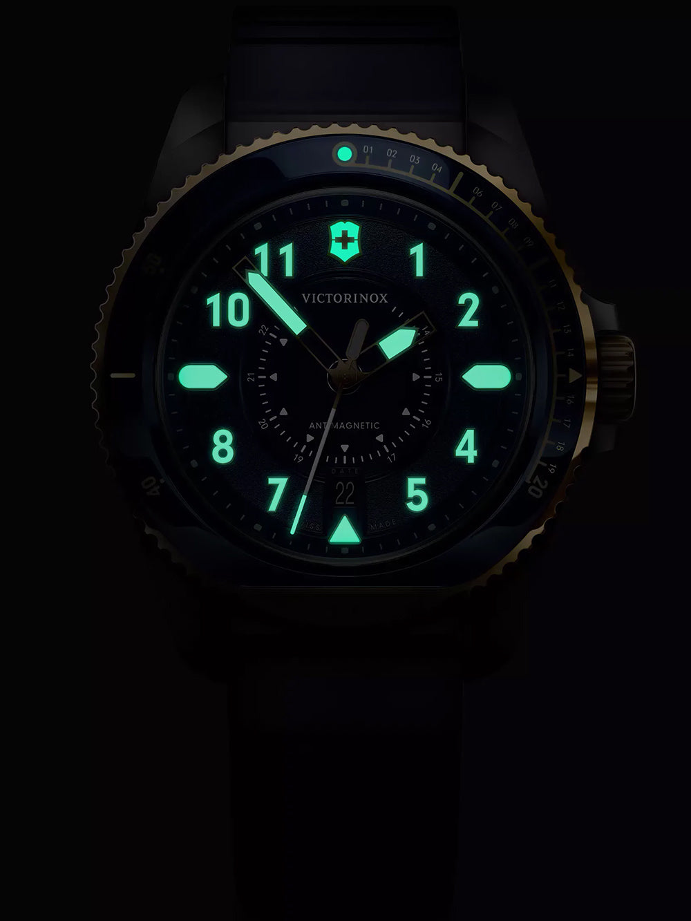 Victorinox 242013 vyriškas laikrodis Journey 1884 Quartz 43mm 20ATM