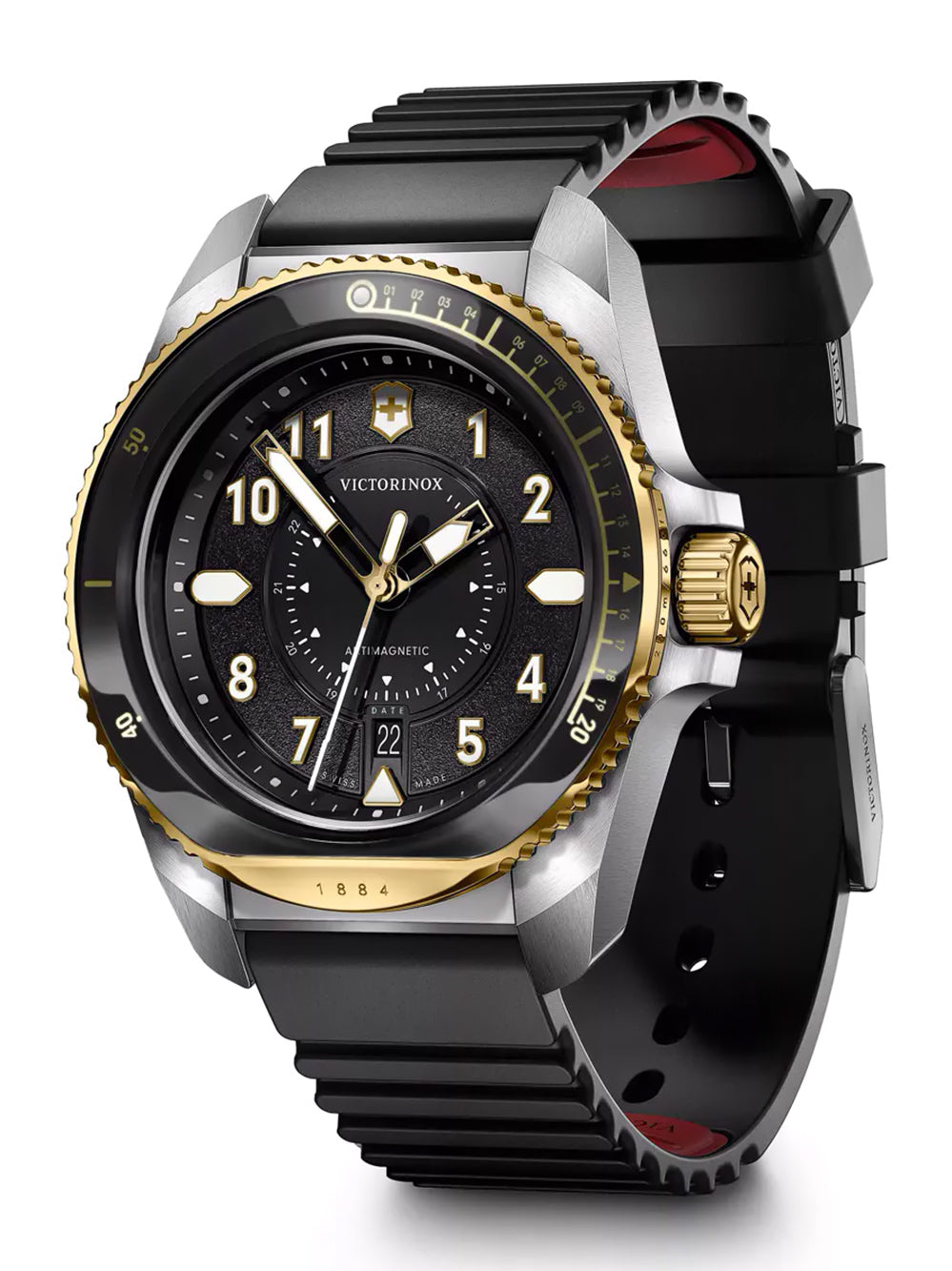 Victorinox 242014 vyriškas laikrodis Journey 1884 Quartz 43mm 20ATM