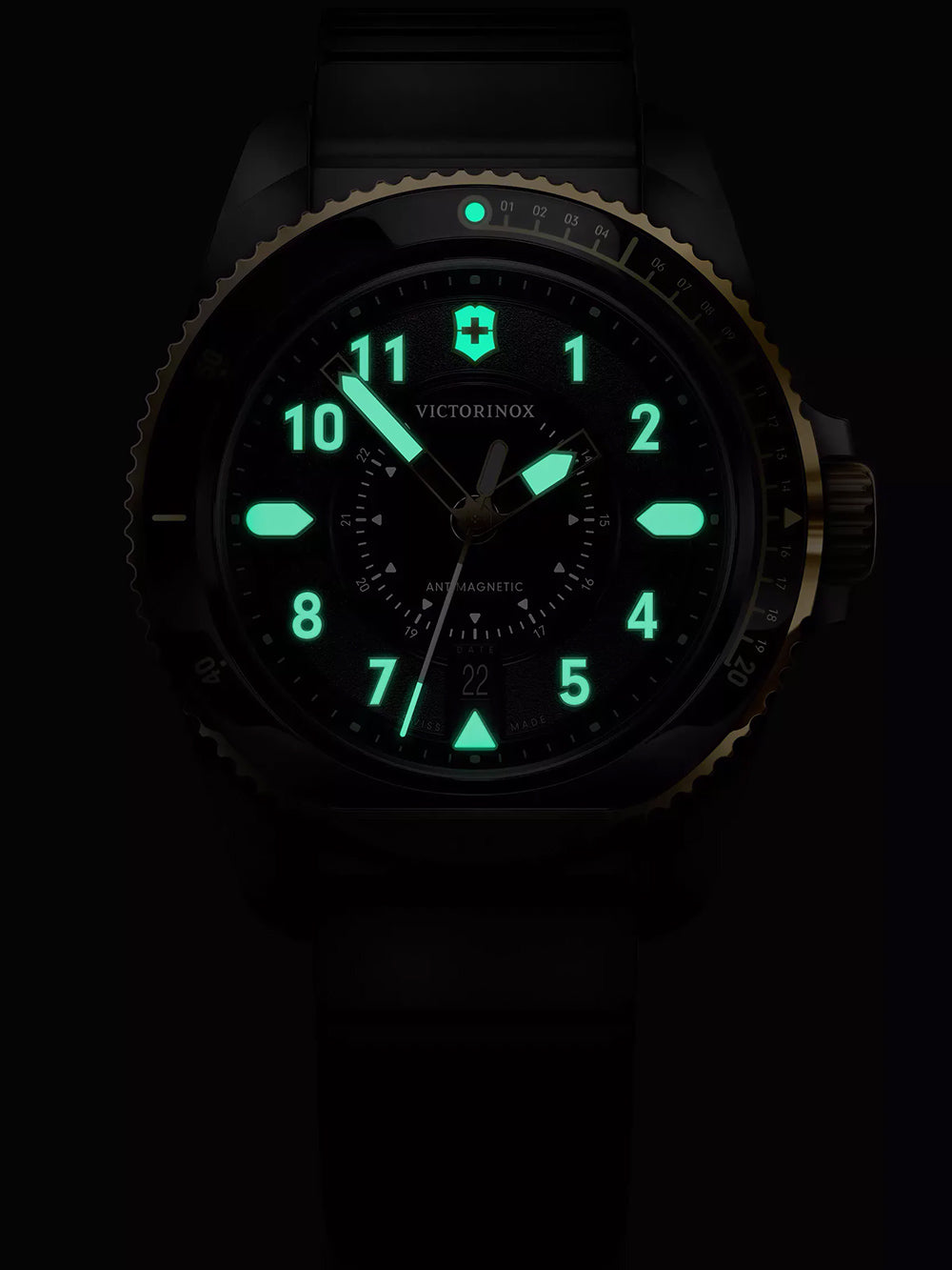 Victorinox 242014 vyriškas laikrodis Journey 1884 Quartz 43mm 20ATM