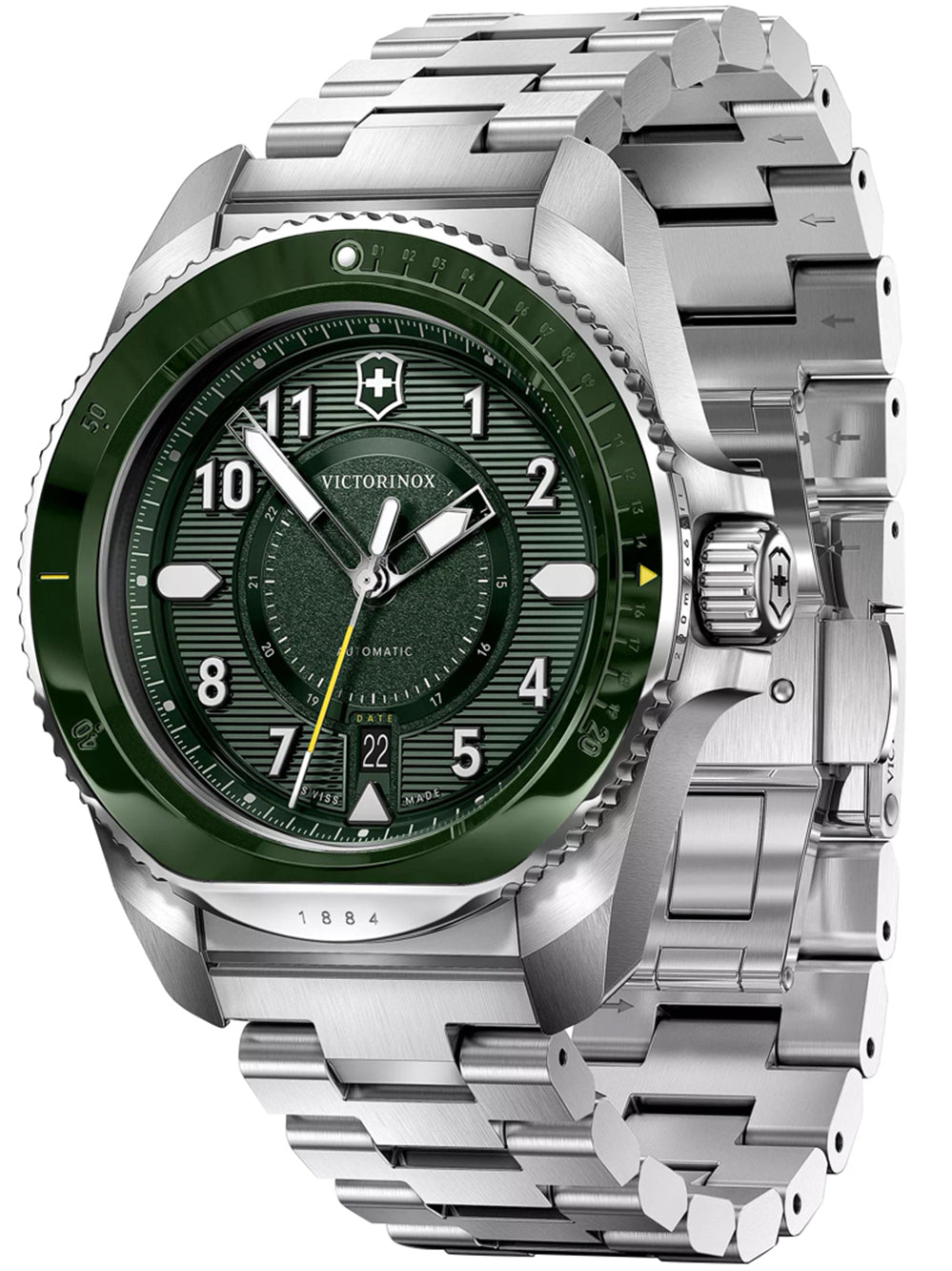 Victorinox 242015 vyriškas laikrodis Journey 1884 Automatic 43mm 20ATM