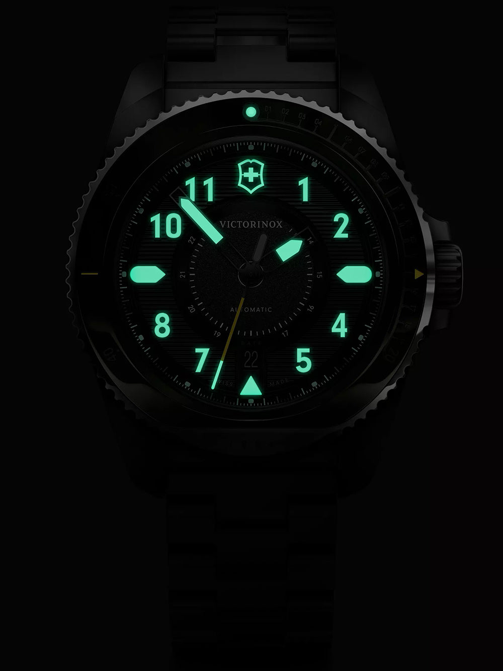 Victorinox 242015 vyriškas laikrodis Journey 1884 Automatic 43mm 20ATM