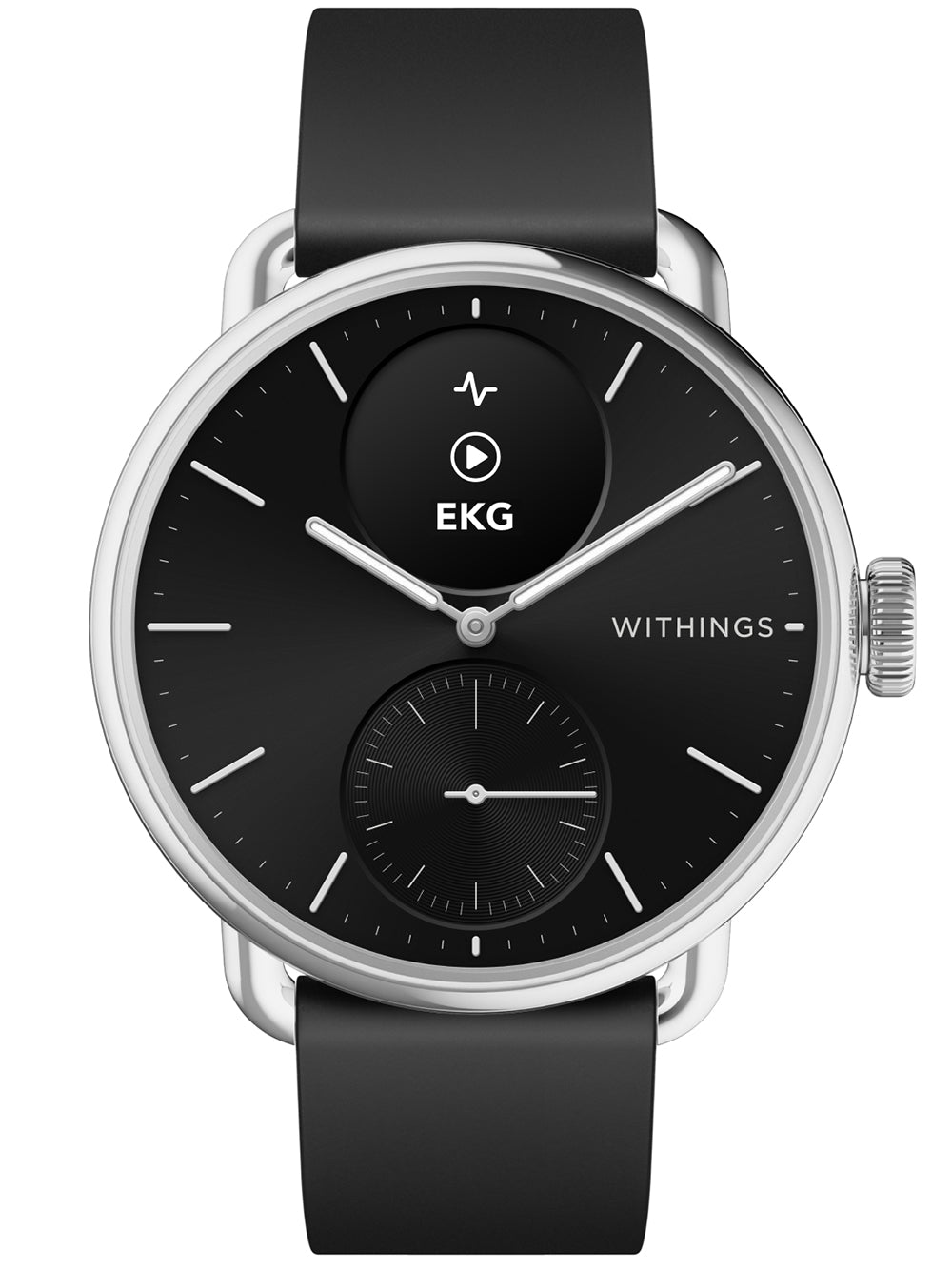 Withings HWA10-model 1-All-Int Scanlaikrodis 2 Black 38 mm 5ATM