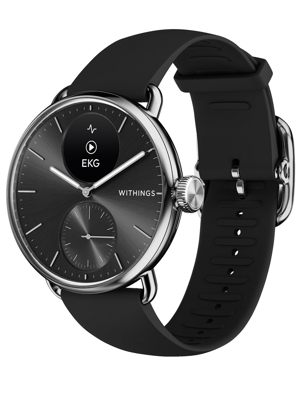 Withings HWA10-model 1-All-Int Scanlaikrodis 2 Black 38 mm 5ATM