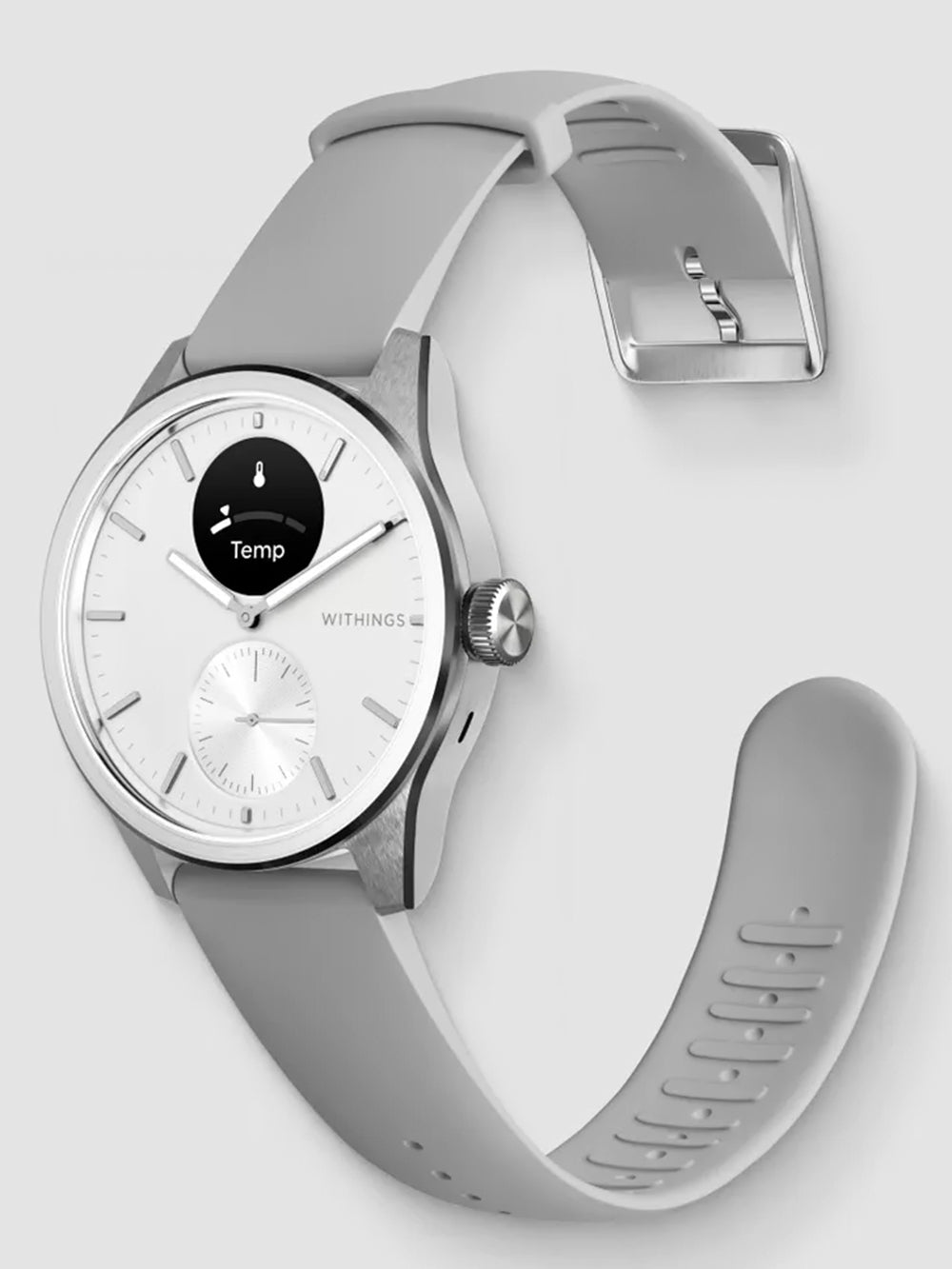 Withings HWA10-model 5-All-Int Scanlaikrodis 2 White 42 mm 5ATM