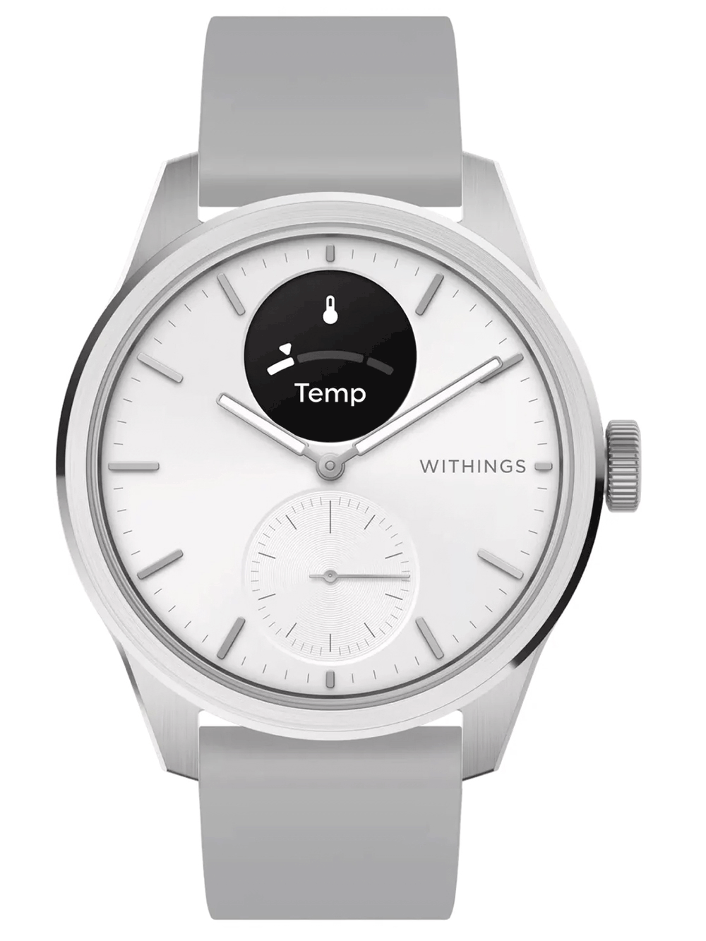 Withings HWA10-model 5-All-Int Scanlaikrodis 2 White 42 mm 5ATM
