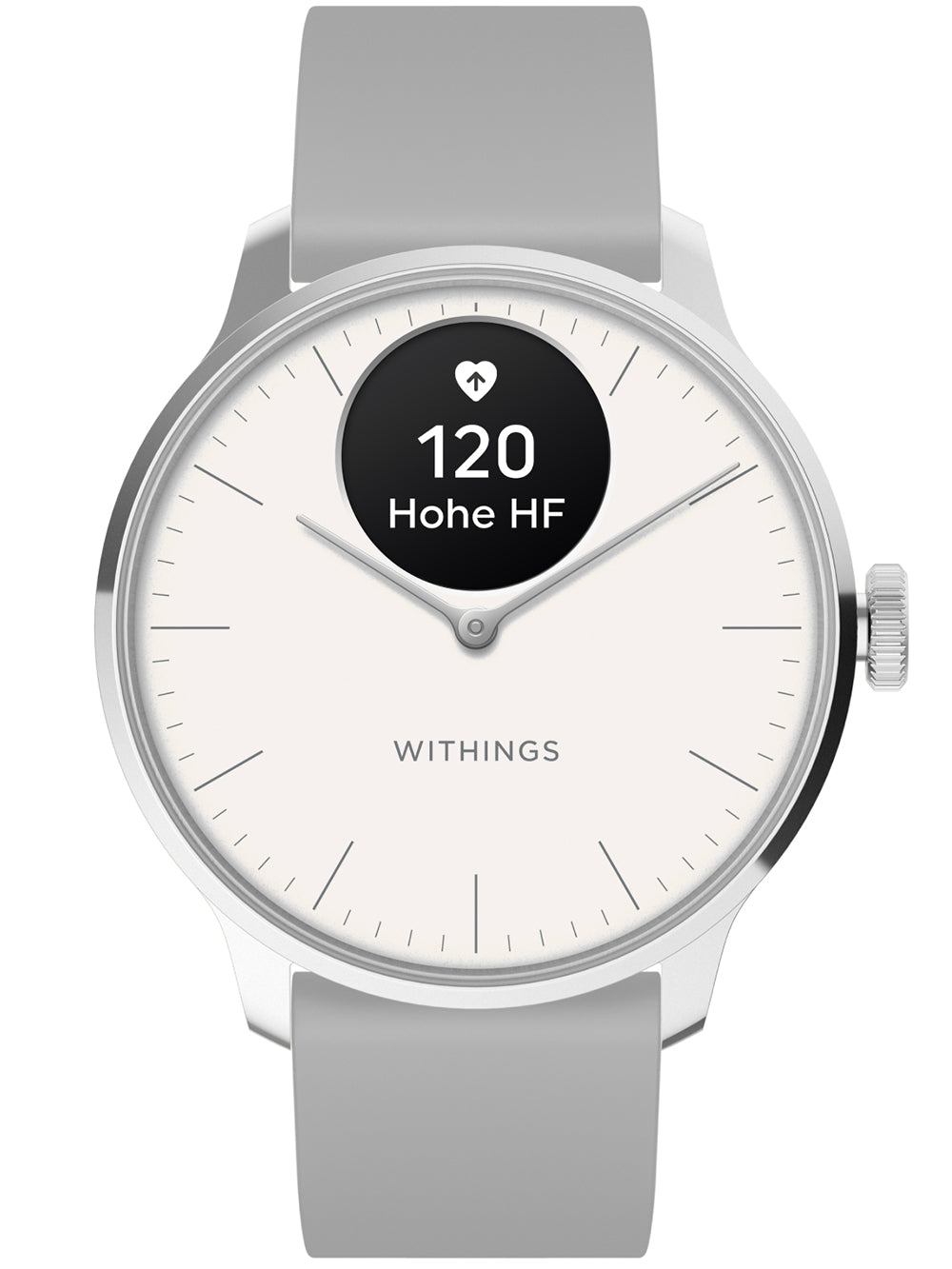 Withings HWA11-model 3-All-Int Scanlaikrodis Light White 37 mm 5ATM