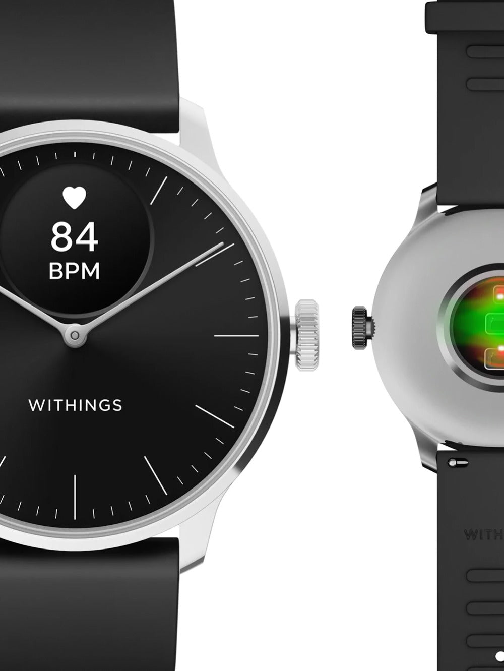 Withings HWA11-model 5-All-Int Scanlaikrodis Light Black 37 mm 5ATM
