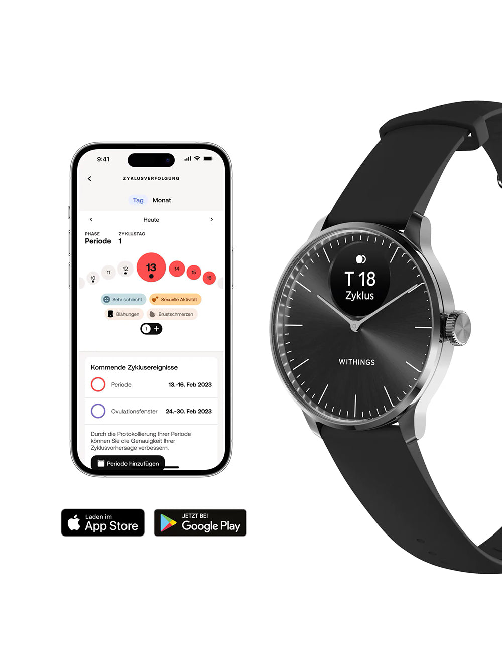 Withings HWA11-model 5-All-Int Scanlaikrodis Light Black 37 mm 5ATM