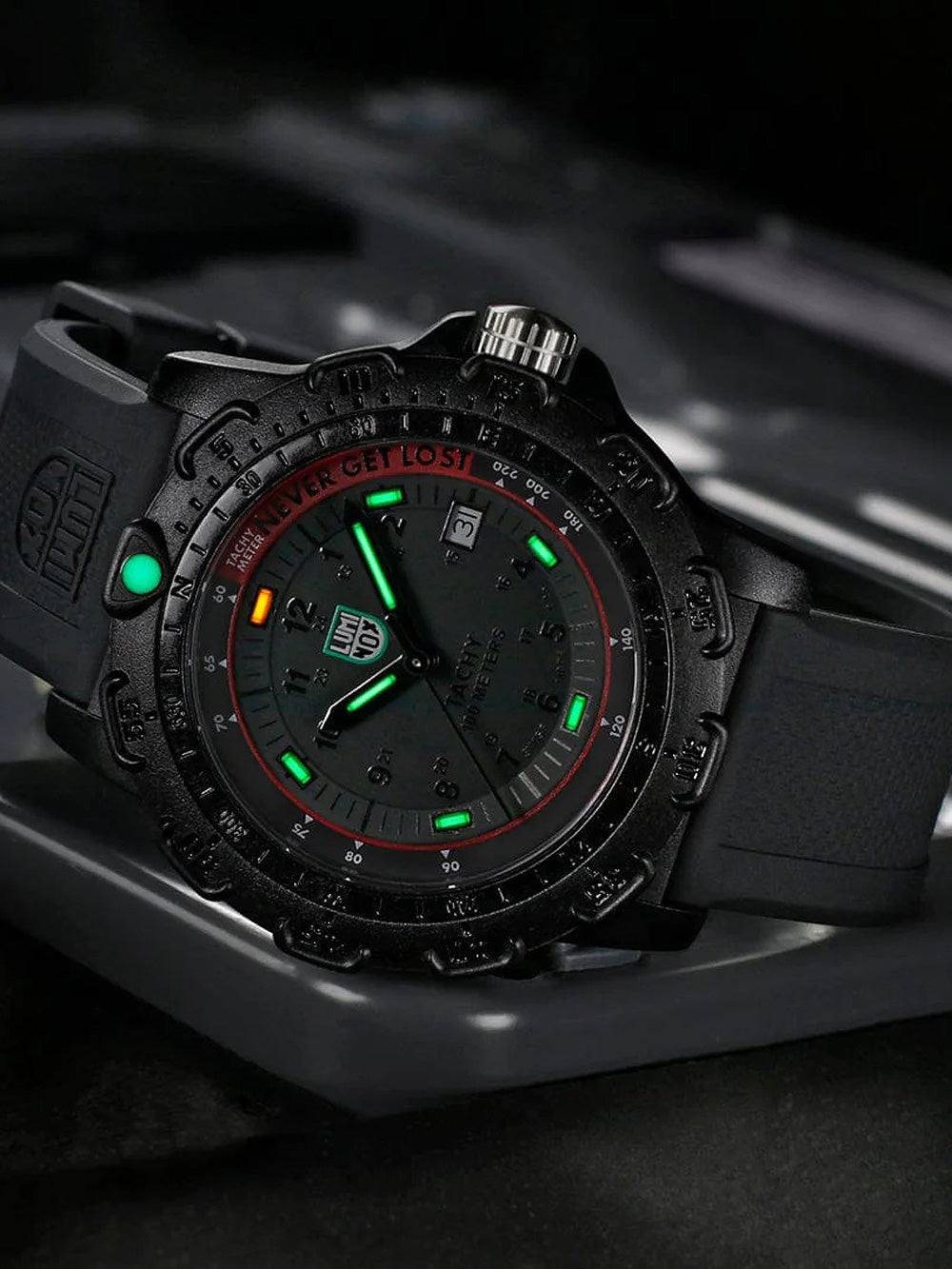 Luminox X2.2422 Never Get Lost vyriškas laikrodis 45mm 10ATM