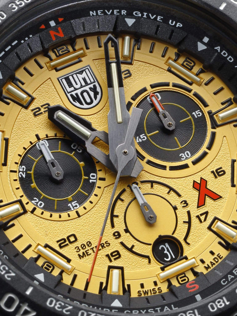 Luminox XB.3745 vyriškas laikrodis Bear Grylls Survival Chronograph 45mm 30ATM
