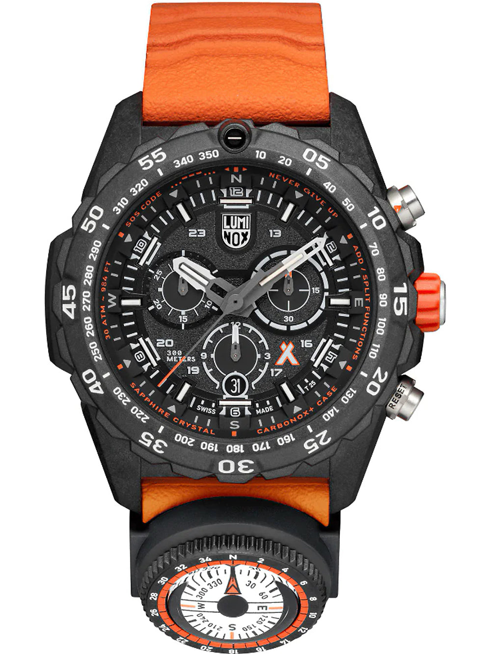 Luminox XB.3749 vyriškas laikrodis Bear Grylls Survival Chronograph 45mm 30ATM