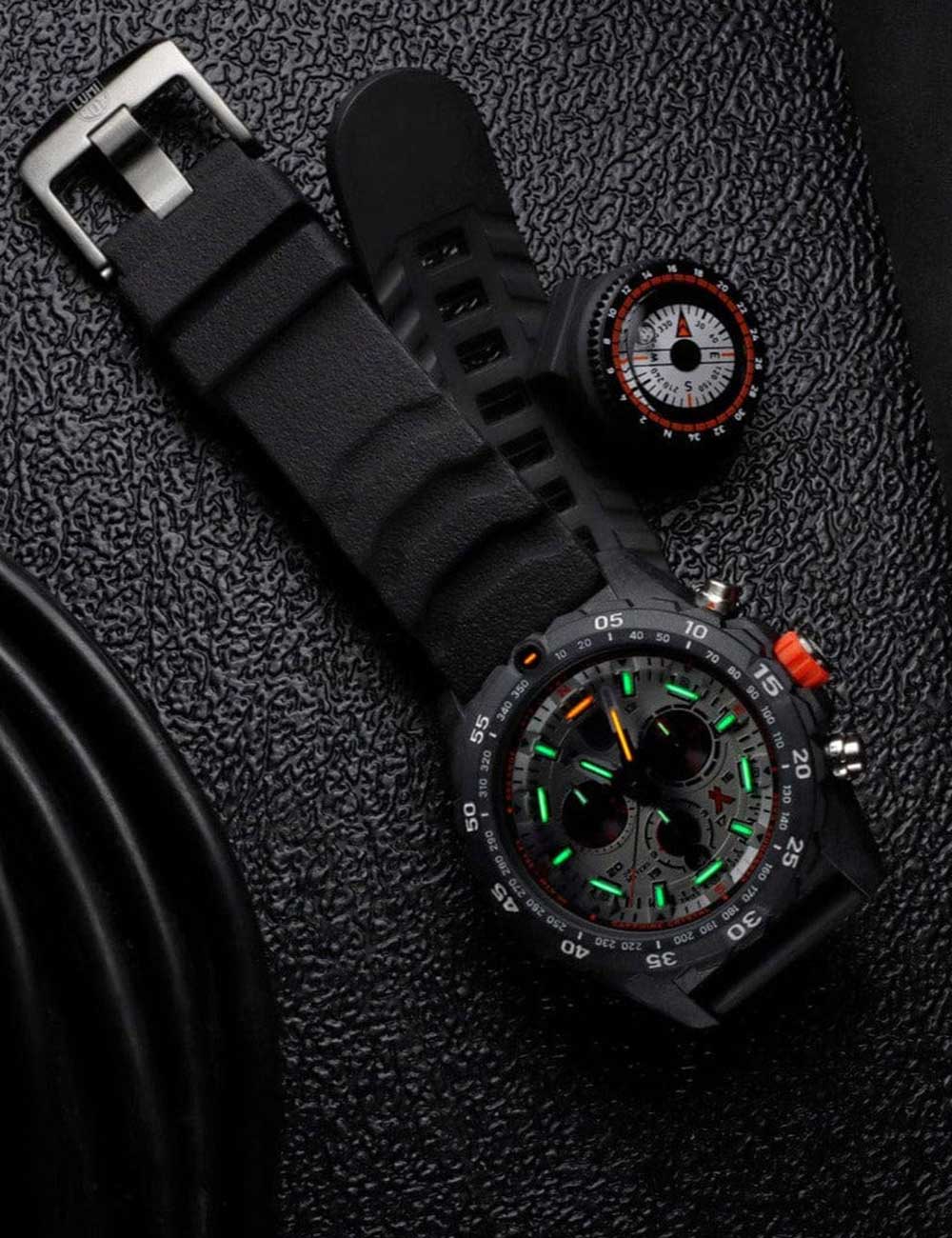 Luminox XB.3748 vyriškas laikrodis Bear Grylls Survival Master Chronograh 45mm 30ATM