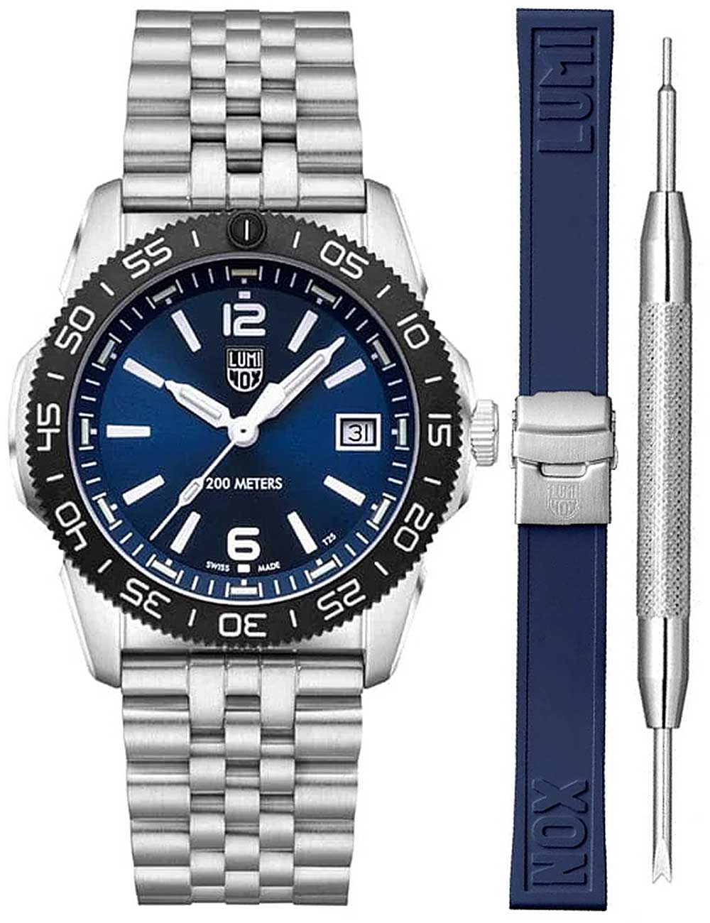 Luminox XS.3123M.SET Pacific Diver Unisex 39mm 20ATM