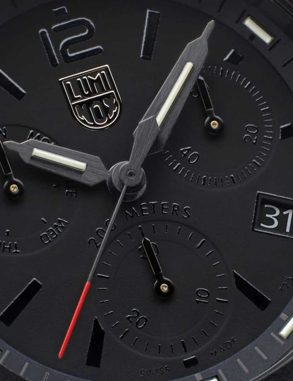 Luminox XS.3141.BO.1.SET vyriškas laikrodis Pacific Diver Chronograph 44mm 20ATM