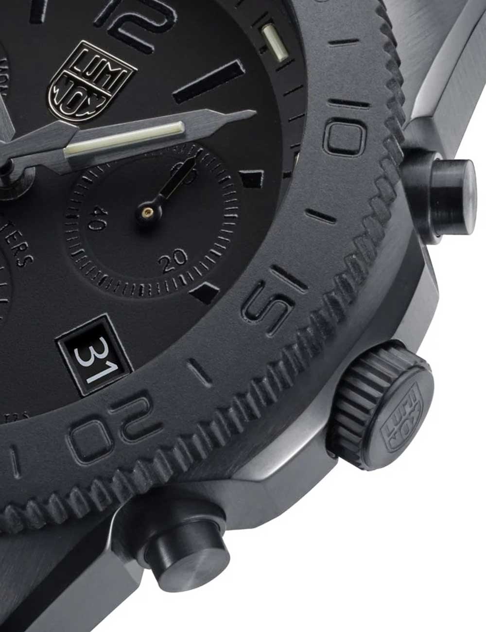 Luminox XS.3141.BO.1.SET vyriškas laikrodis Pacific Diver Chronograph 44mm 20ATM