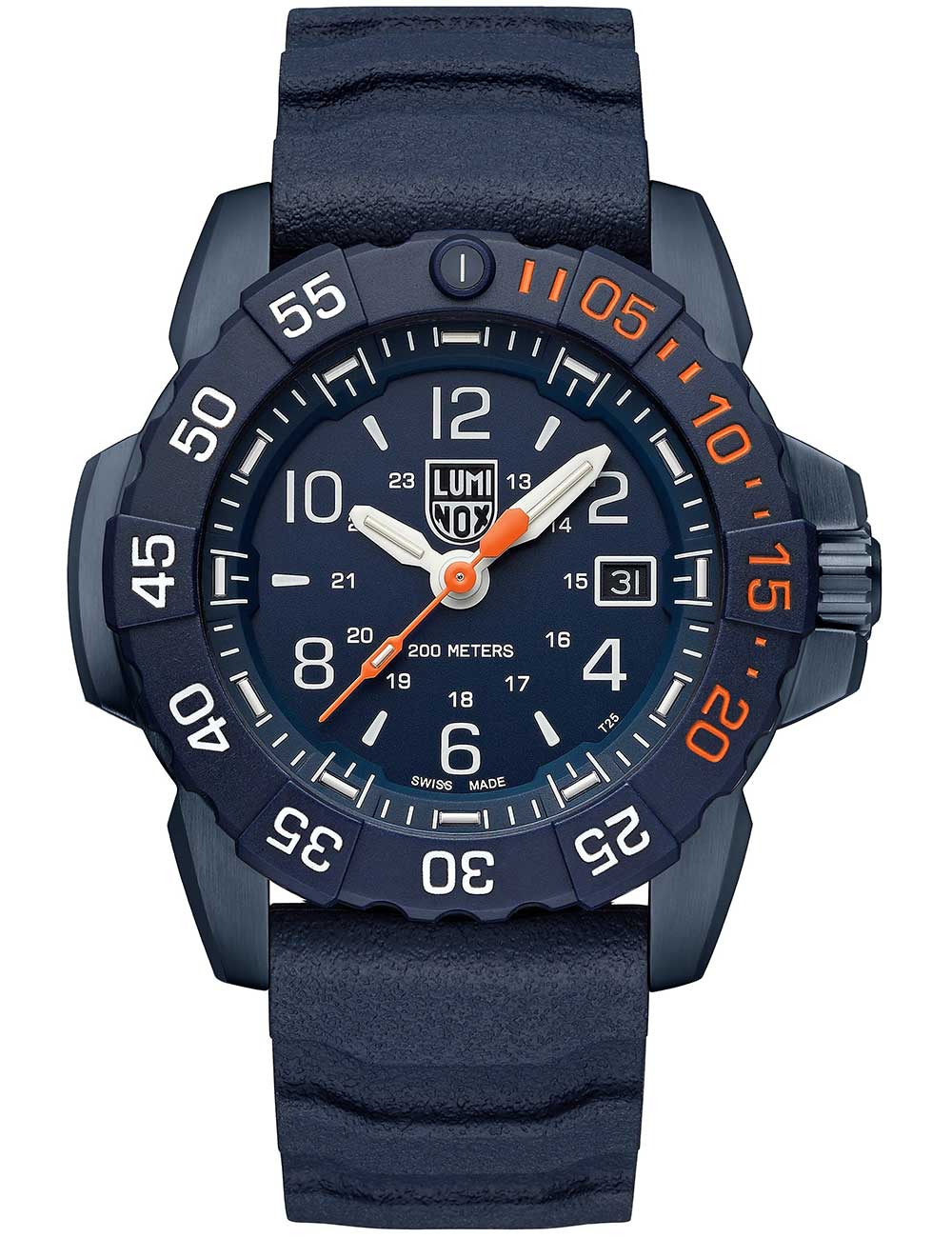 Luminox XS.3253.CBNSF.SET vyriškas laikrodis Navy Seal Back to the Blue 45mm 20ATM
