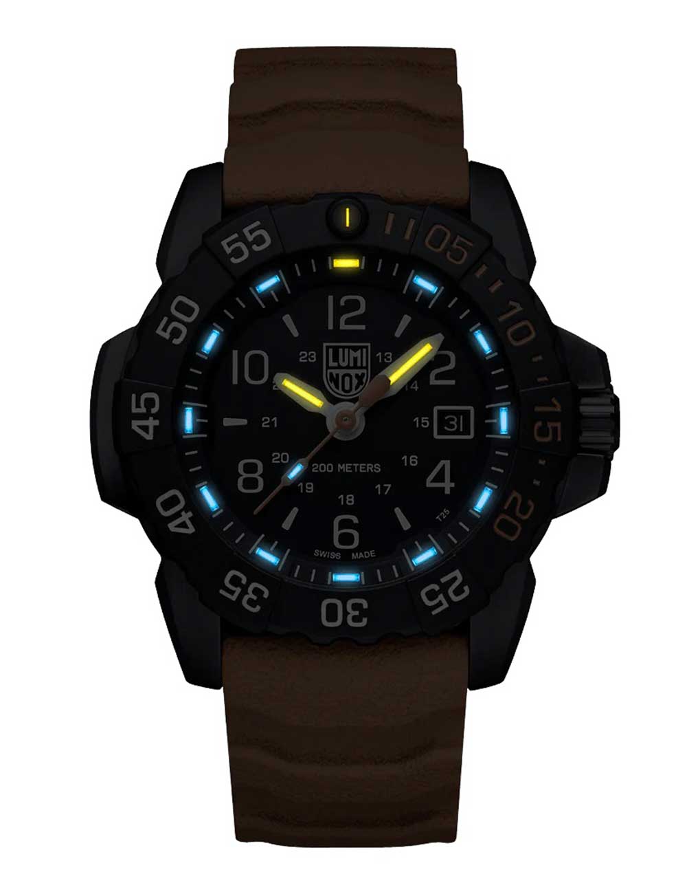 Luminox XS.3253.CBNSF.SET vyriškas laikrodis Navy Seal Back to the Blue 45mm 20ATM